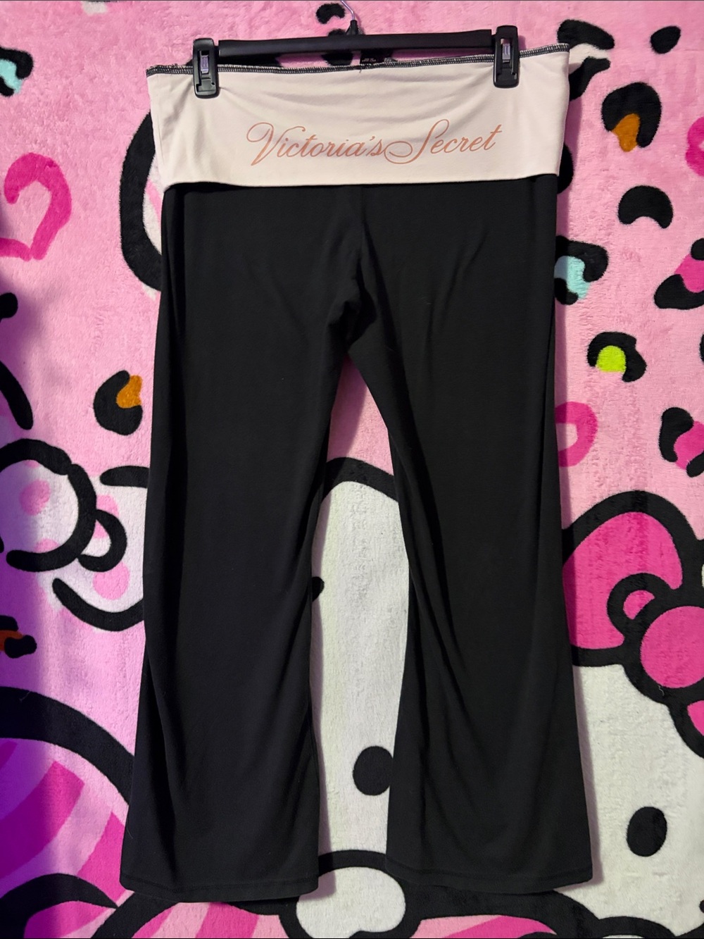Victoria’s secret Fold over flare yoga pants